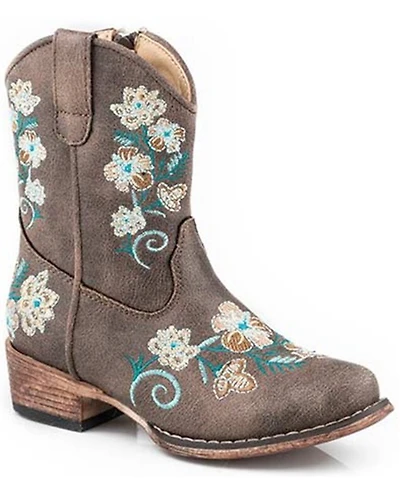 Roper Toddler Girls' Juliet Western Boots - Snip Toe