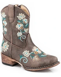 Roper Toddler Girls' Juliet Western Boots - Snip Toe