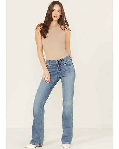 Ariat Women's Medium Wash Acclimatize Bootcut Stretch Denim Jeans