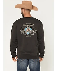 Wrangler Men's Steerhead Graphic Crewneck Sweatshirt