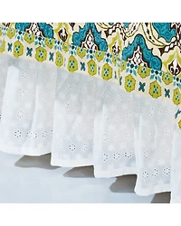 HiEnd Accents Eyelet Bed Skirt - Queen