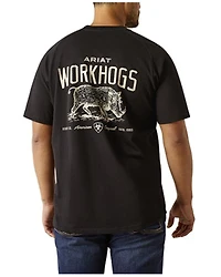 Ariat Men's Rebar Cotton Strong Work Hog Short Sleeve Shirt