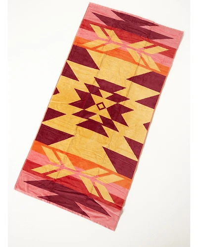 Boot Barn Southwestern Print Beach Towel