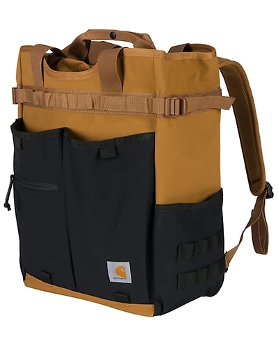 Carhartt Men's 28L Nylon Cinch-Top Convertible Tote Backpack