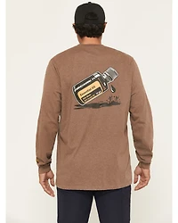 Benchmark FR Men's Essential Oils Long Sleeve Graphic Work T-Shirt