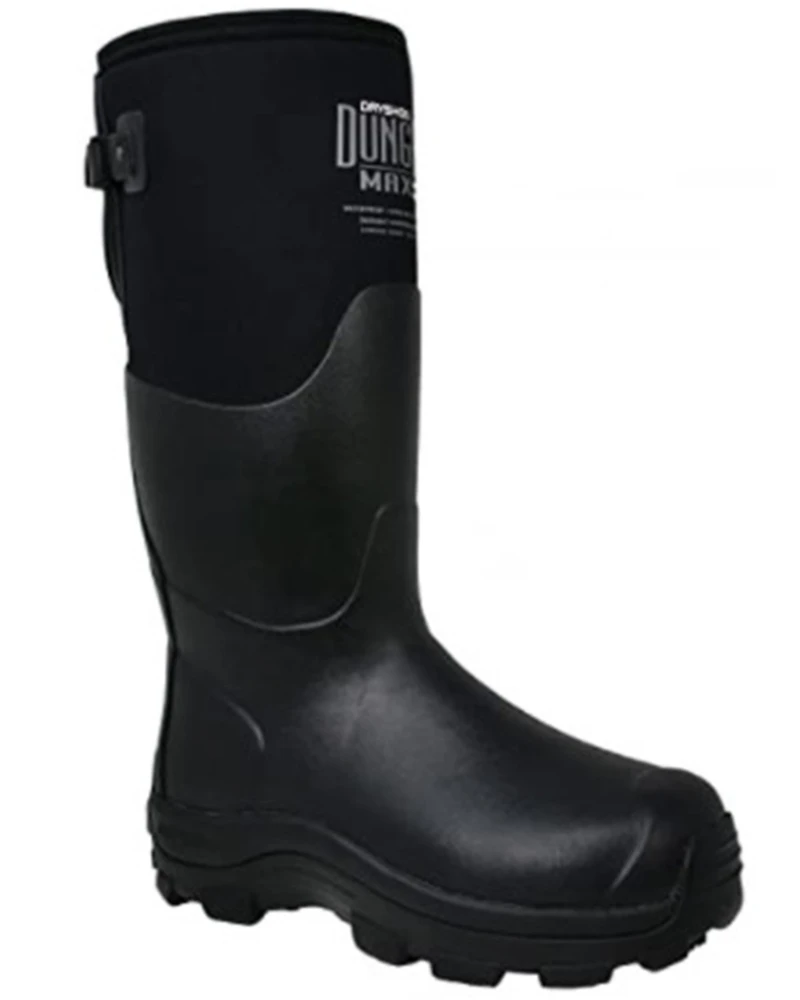 Dryshod Men's Dungho Max Gusset Extreme Cold Pull On Rubber Barnyard Boots - Round Toe
