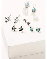 Shyanne Women's Cactus Earring Set - 5 Piece