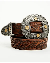 Shyanne Women's Ellery Floral Leather Belt