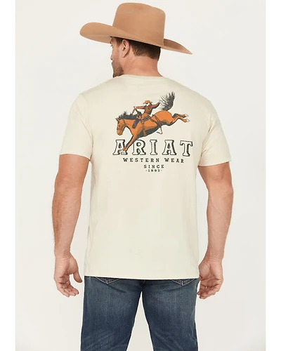 Ariat Men's Bronc Riding Heritage Short Sleeve Graphic T-Shirt
