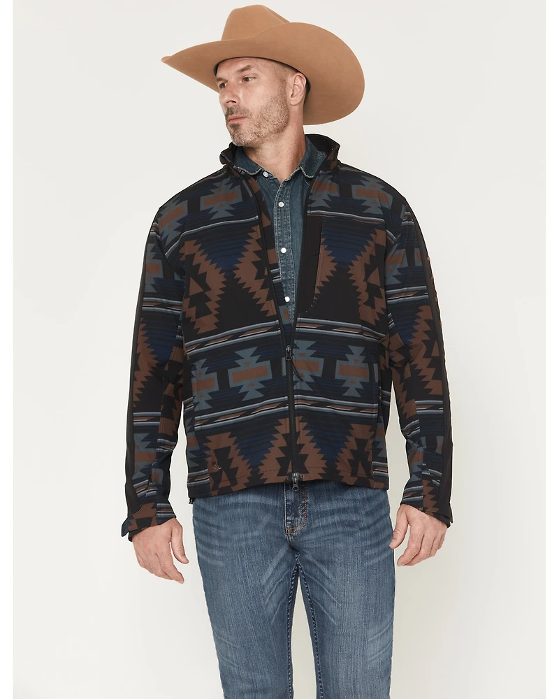 Cody James Men's Southwestern Print Softshell Jacket