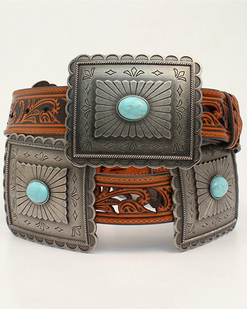 Ariat Women's Turquoise Concho Western Belt