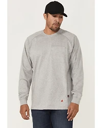 Forge Workwear Men's Lightweight Crew Neck Long Sleeve Tee