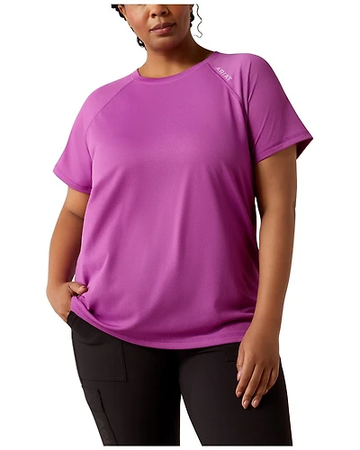 Ariat Women's Rebar Heat Fighter Essential Short Sleeve Work Tee - Plus