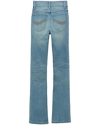 Wrangler 20X Boys' Light Wash Slim Bootcut Stretch Denim Jeans