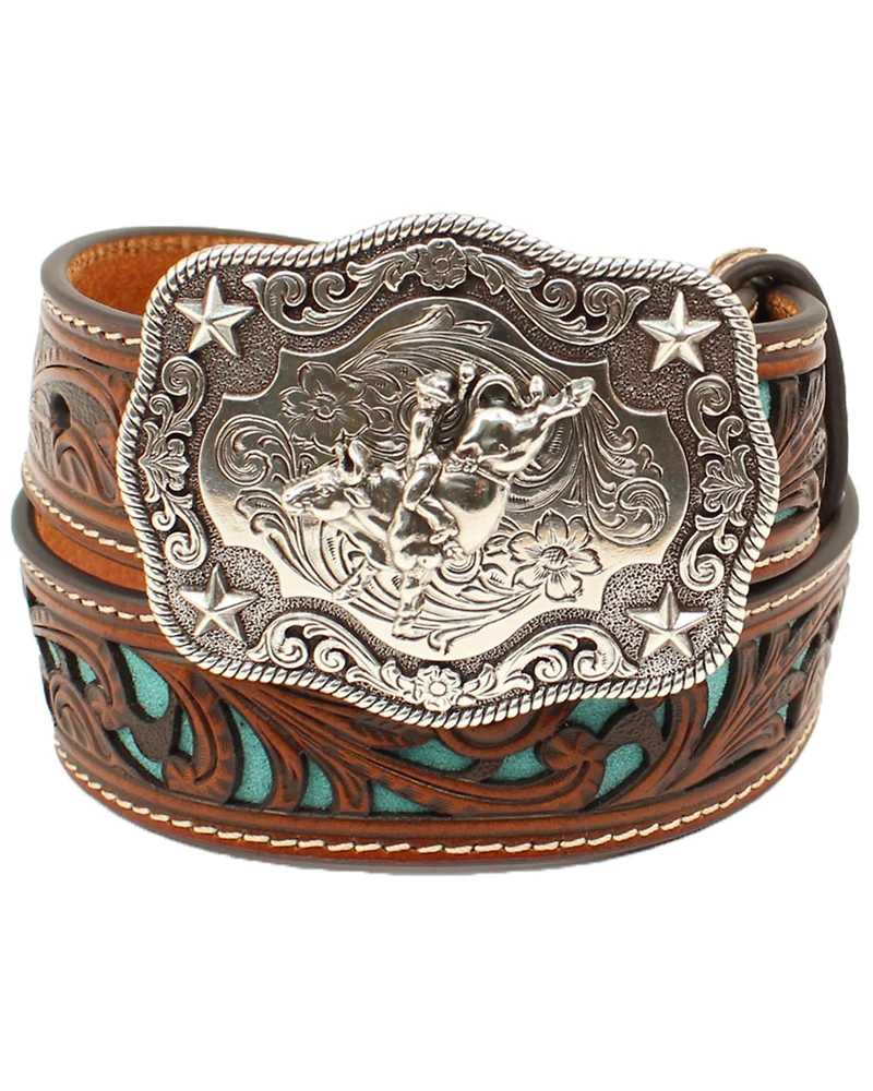Nocona Boys' Piercing Underlay Western Belt