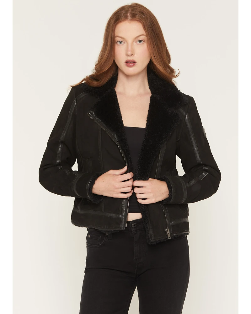 Mauritius Leather Women's RIla Moto Jacket