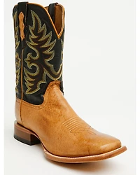 Cody James Men's Badlands Exotic Ostrich Western Boots - Broad Square Toe
