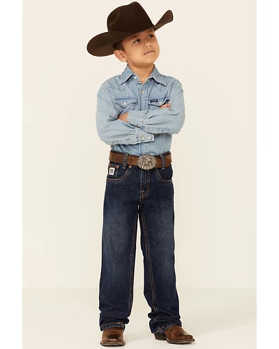 Cinch Boys' White Label Demin Straight Leg Jeans - 4-7