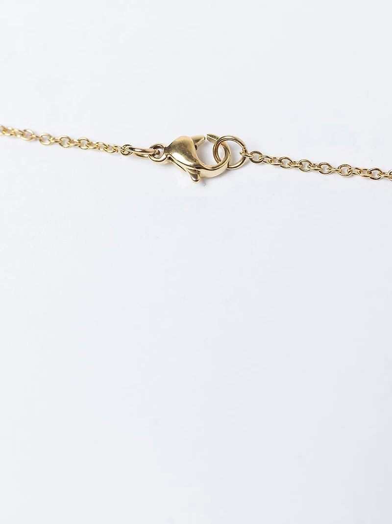 dainty zodiac necklace gold