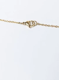dainty zodiac necklace gold