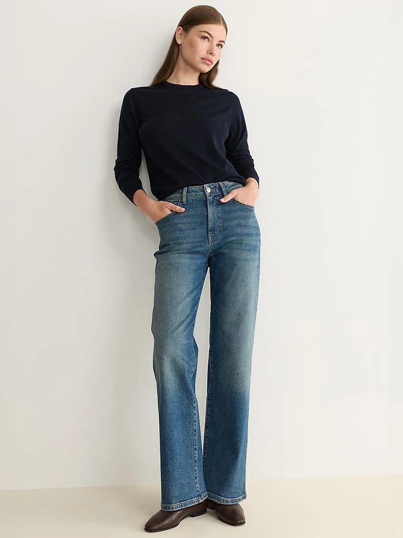 SAT 90's straight jeans meet me there