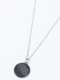 dainty zodiac necklace silver