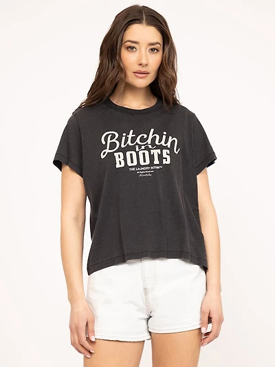 bitchin boots perfect tee