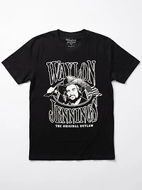 unisex waylon jennings graphic tee