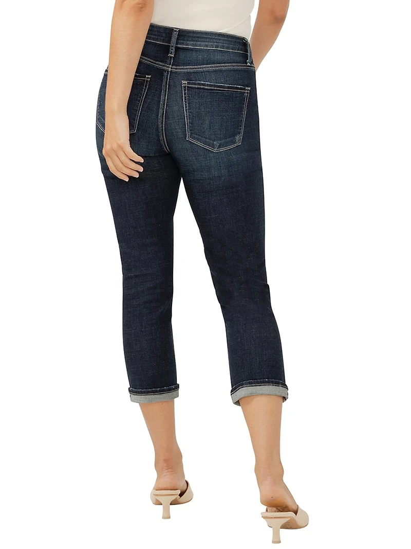 Avery High Rise Luxe Stretch Capri