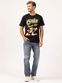 cheetos flamin hot graphic tee