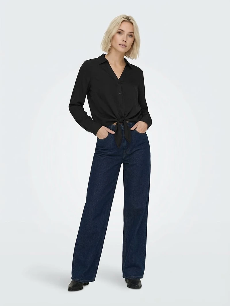 nova long sleeve knot shirt