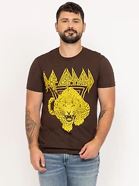 def leppard unisex graphic tee