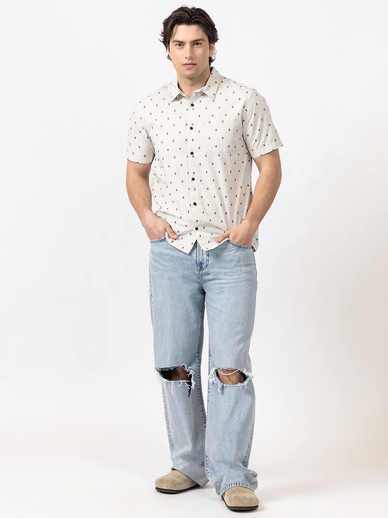 wesley dobby patterned boxy