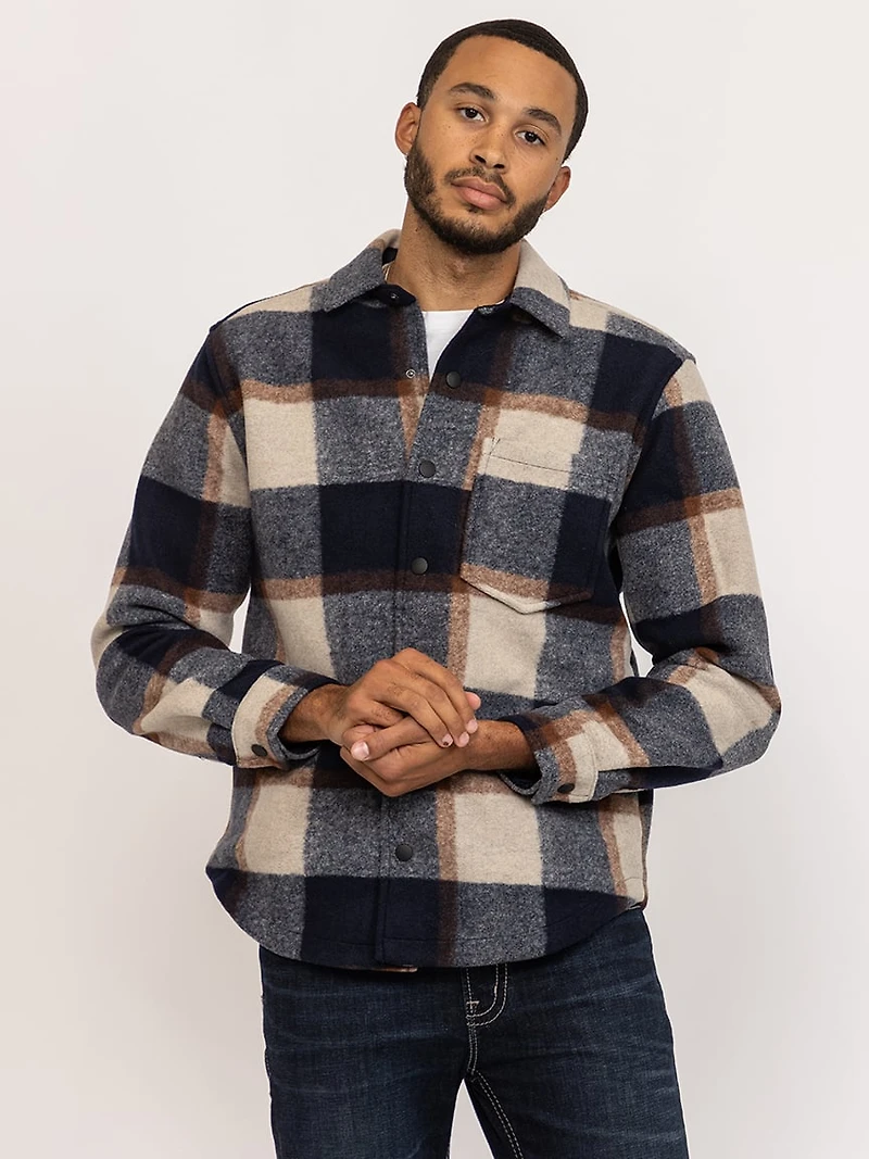 plaid shacket