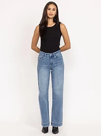 wide leg trouser jean medium authentic