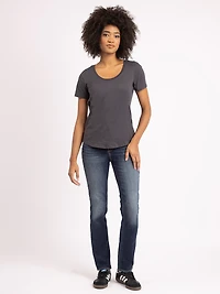 saige scoop neck t-shirt