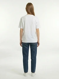 unisex snoopy ice cream graphic tee