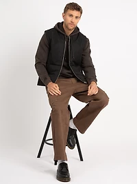 tristin quilted vest
