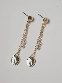 3 pack gold earrings