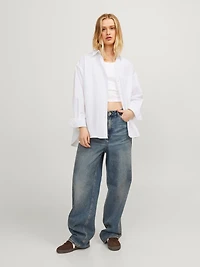 jamie relaxed poplin shirt