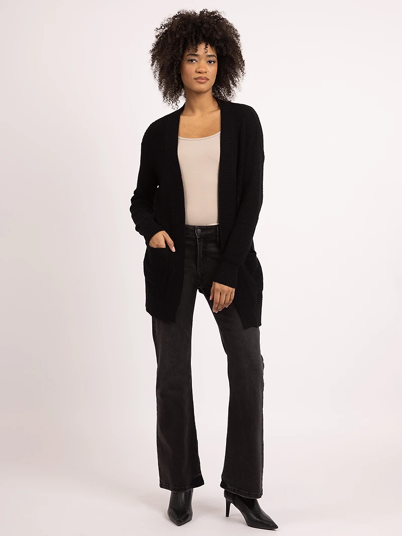 nyx open front caridgan