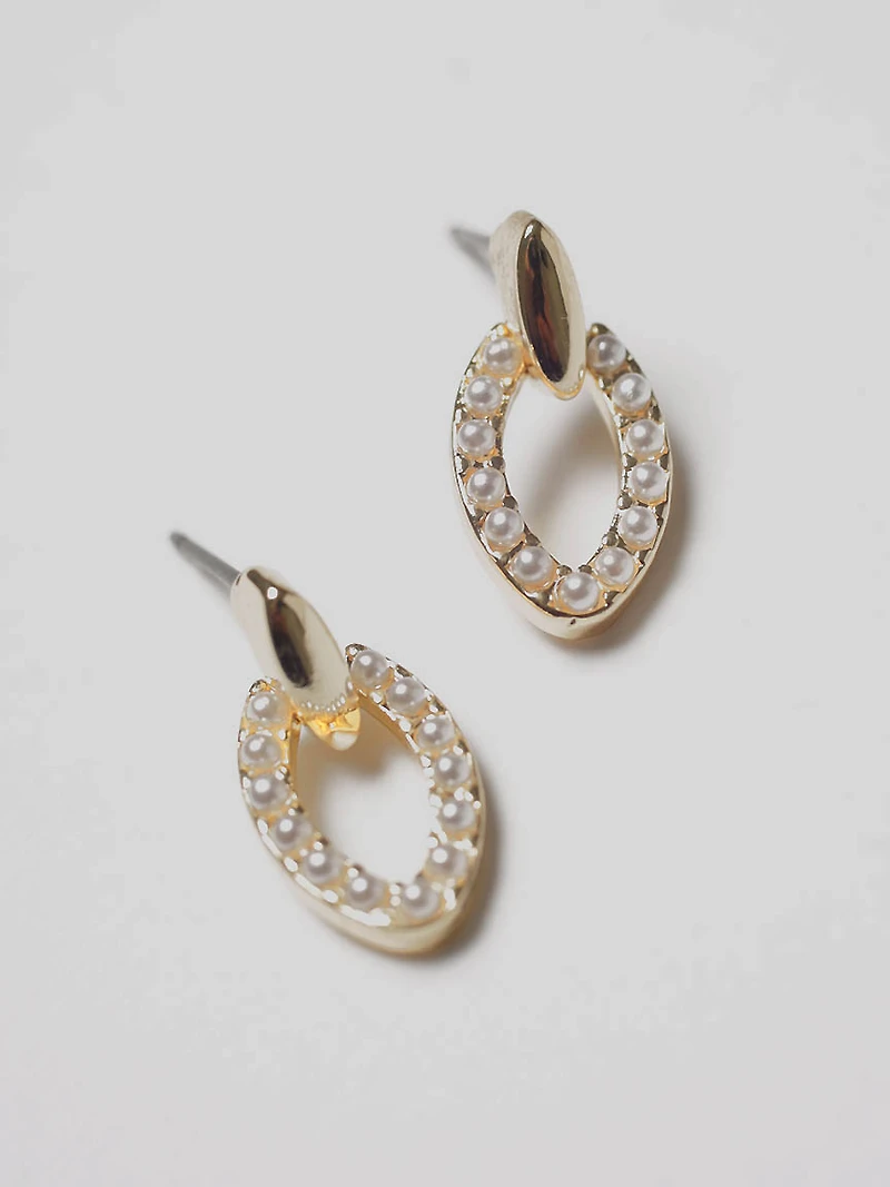 3 pack gold earrings