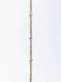 helium bubble initial necklace "K"