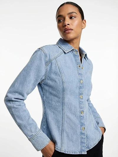 mina denim shirt