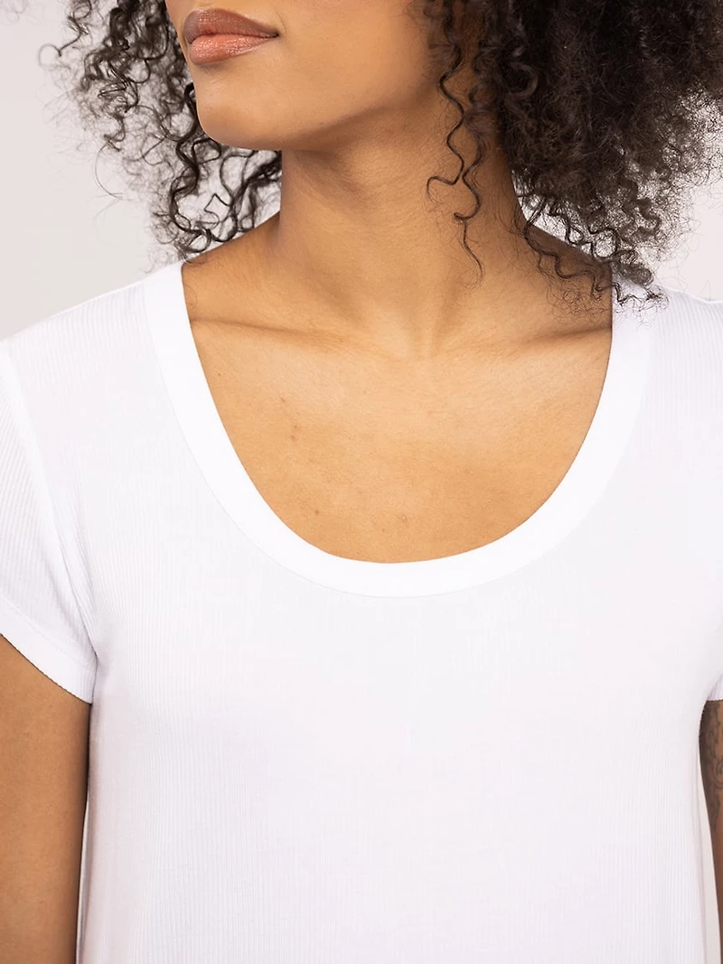ashlin scoop neck t-shirt