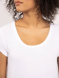 ashlin scoop neck t-shirt