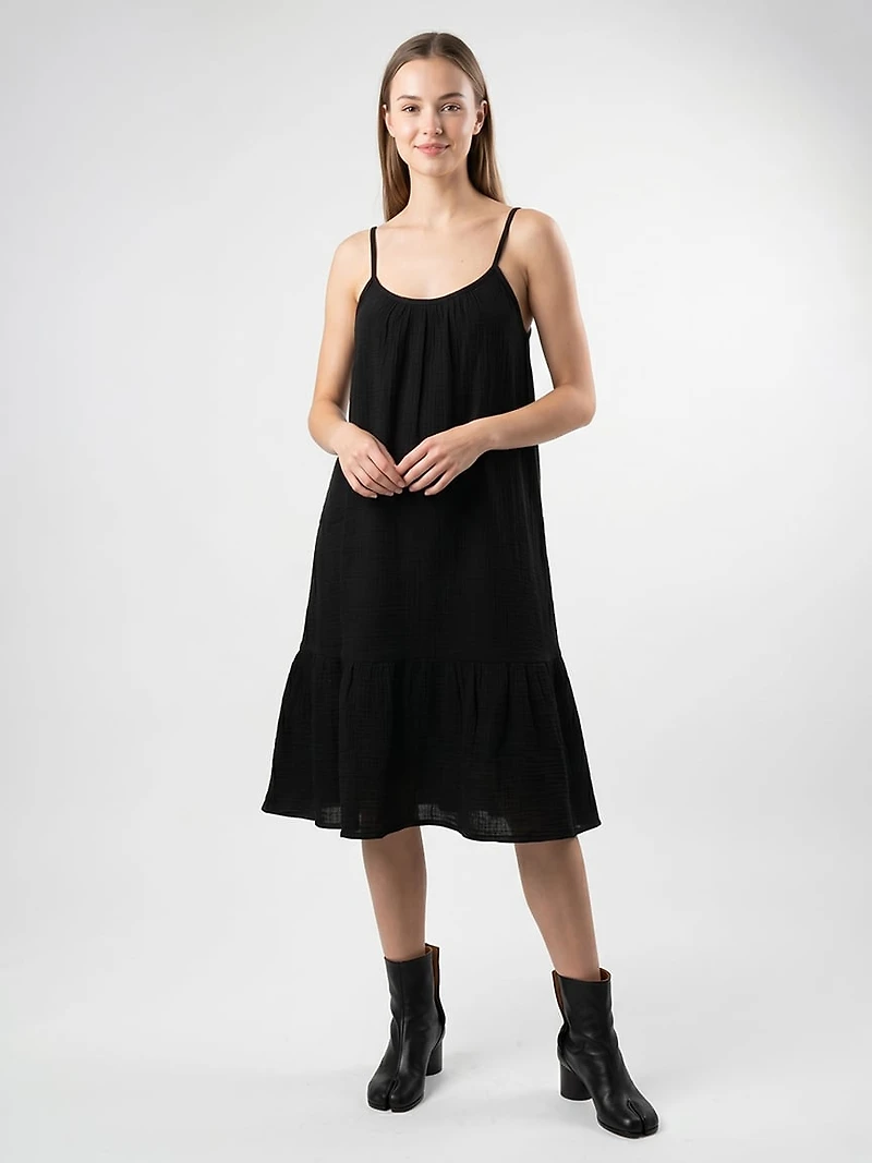 short gauze dress