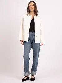nevaeh chore jacket ecru