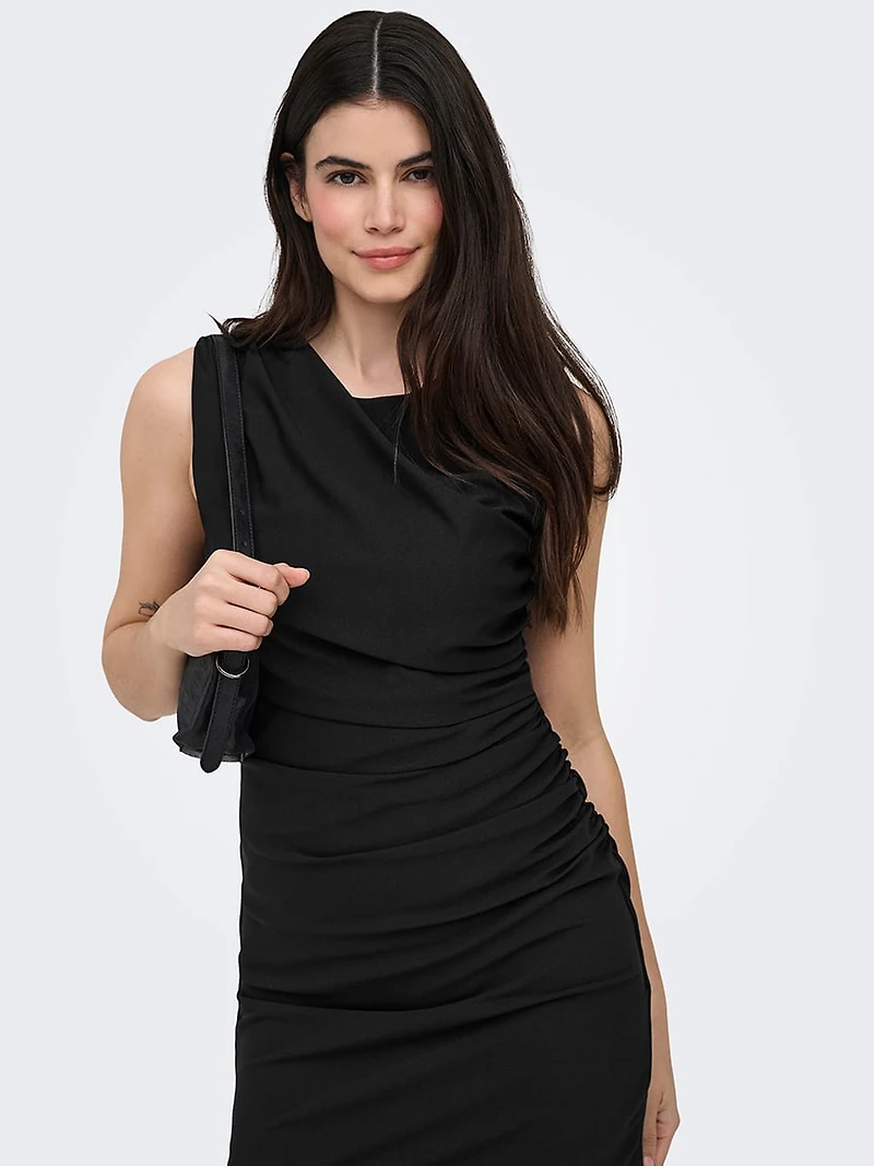 amber ruched dress
