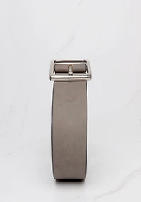 men's belt with nubuck leather